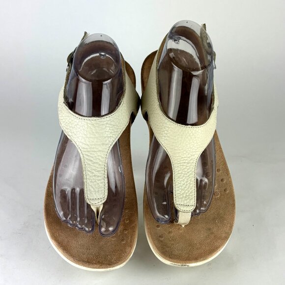 Vionic Terra Women's Leather Thong Slingback Sandals – Arch Support Comfort Sz.9 - Picture 2 of 13